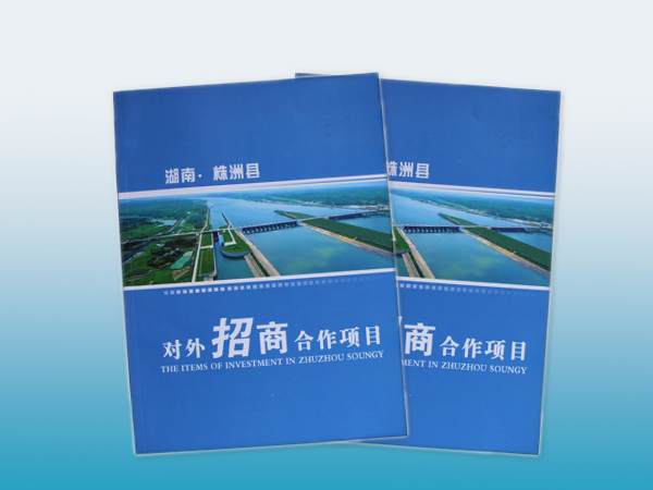 株洲县对外招商合作项目画册印刷丨政府画册印刷丨画册设计丨长沙印刷厂丨长沙印刷公司